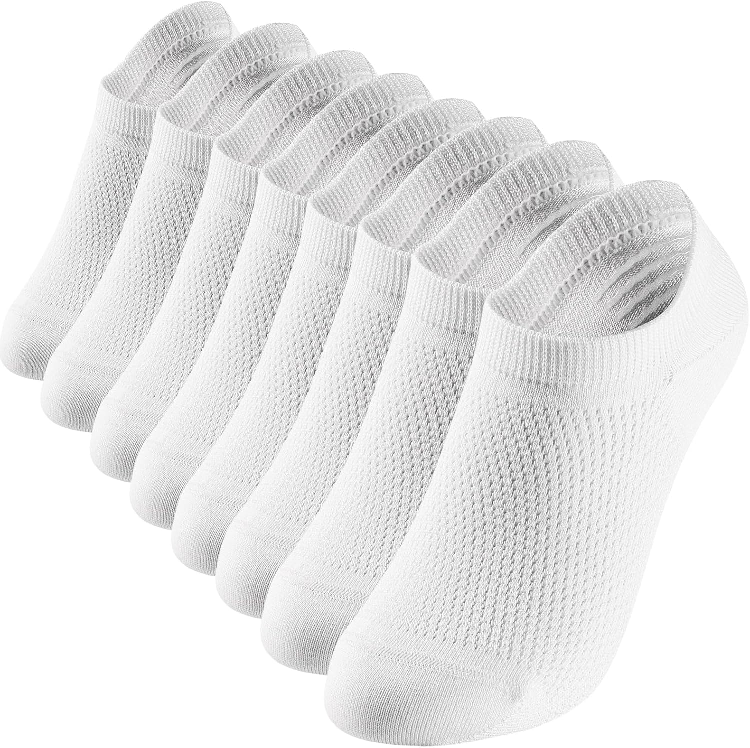No Show Socks for Women Summer Low Cut Ankle Socks Running Athletic Socks 4 Pairs