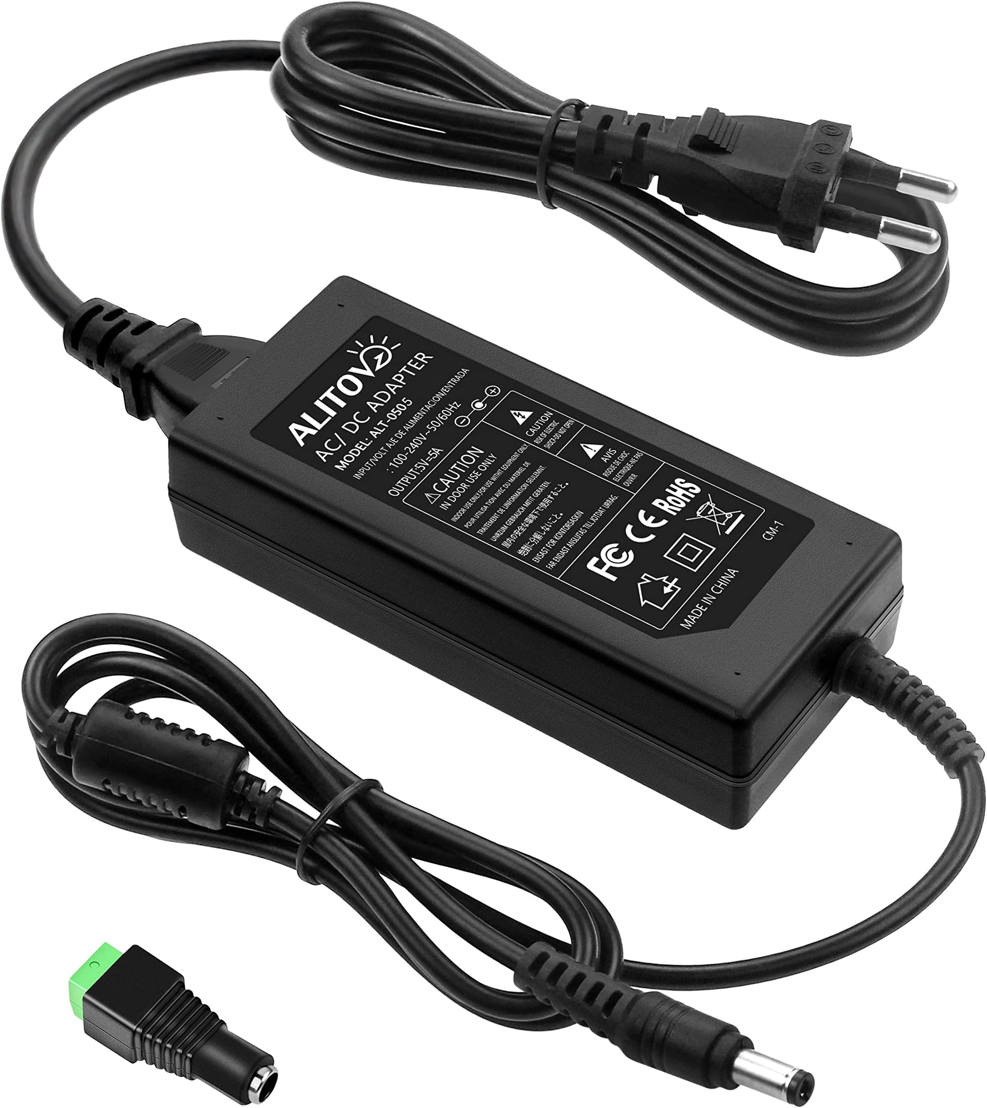 AC Zu DC Converter 5V - Wasserdichtes Netzteil Für Auto & Überwachung