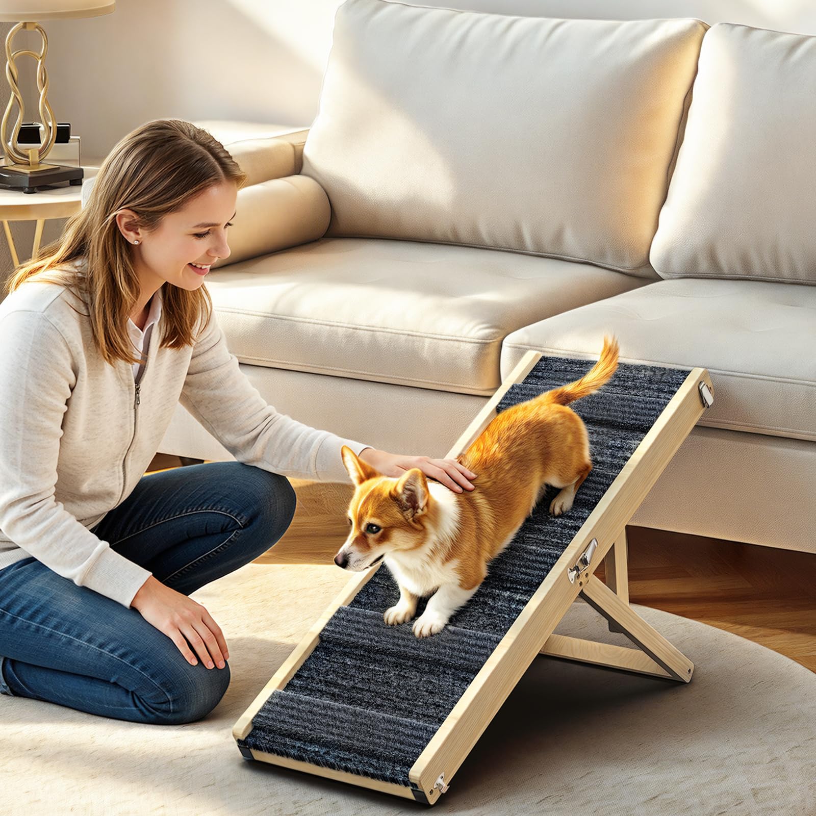 Pawaboo Foldable Dog Ramp