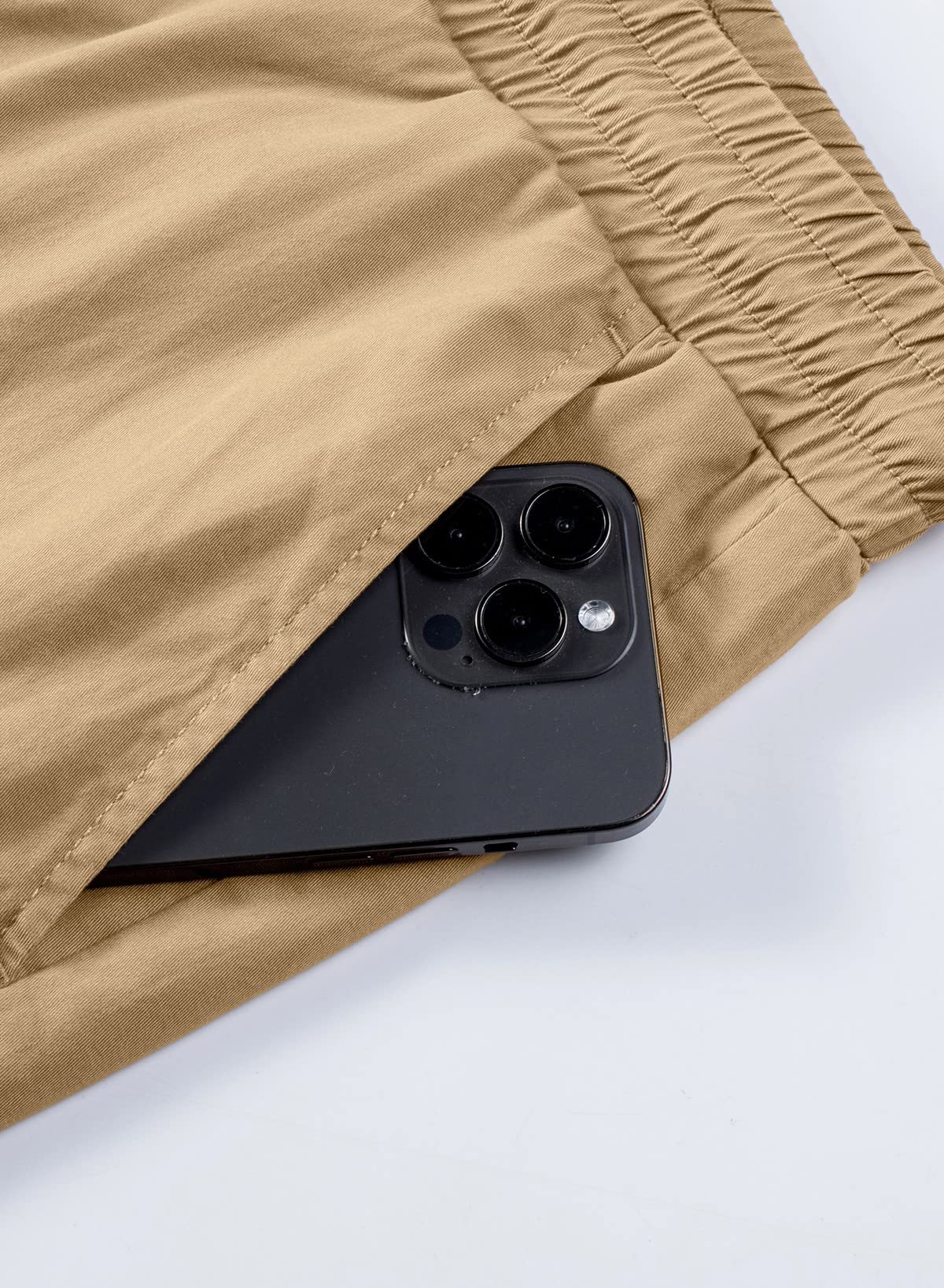 JMIERR Pantaloncini Uomo Sportivi Estivi Cotone Casual con Tasche