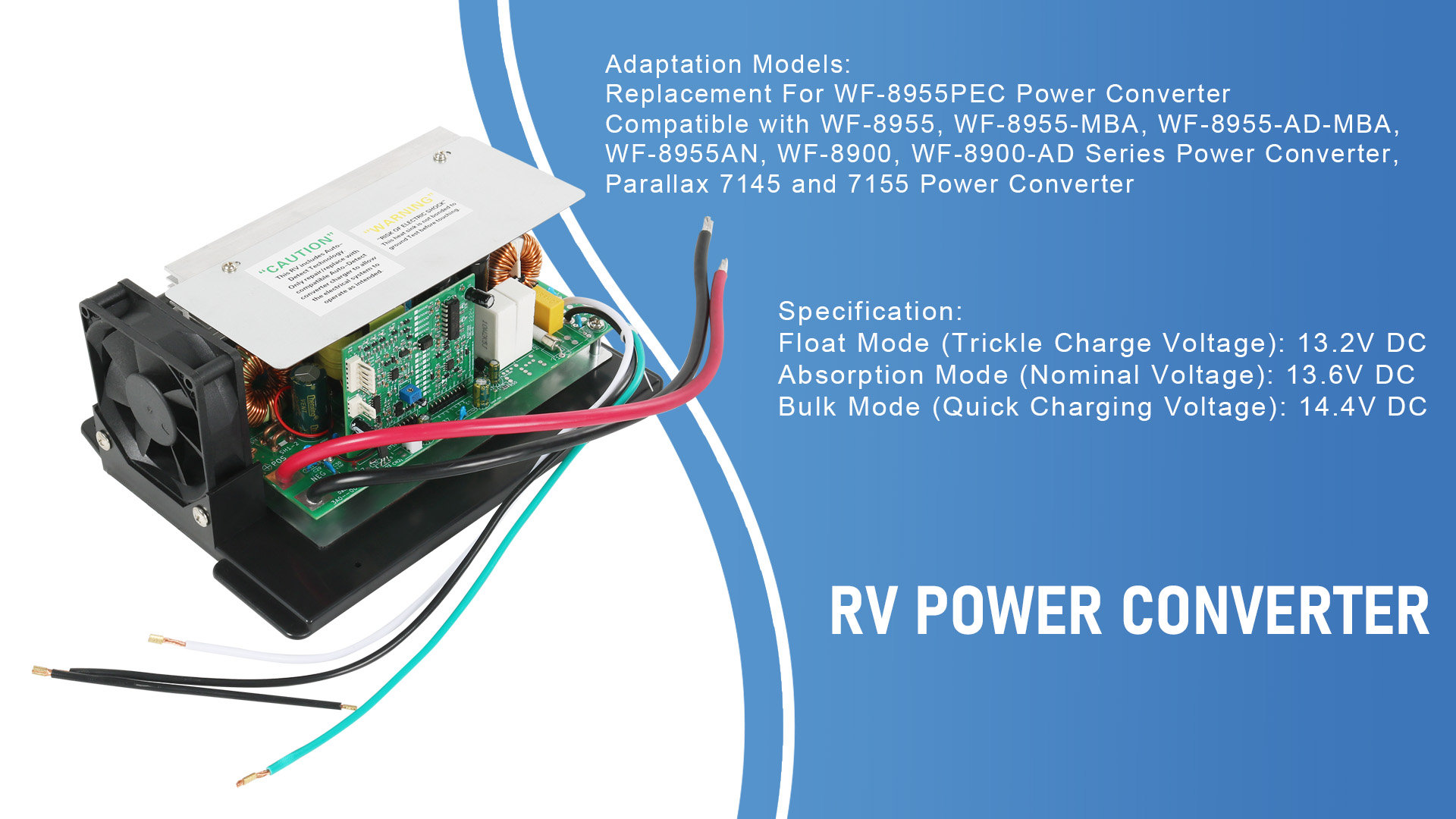 Image of WF-8955-MBA RV Power Converter Board Assembly