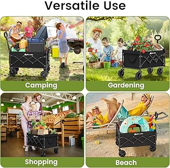 aris italy folding wagon ワゴン 折りたたみ イタリア製 Amazon.com: Collapsible Wagon with Wheels, 220 lbs Wagons