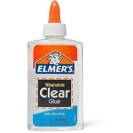 Elmer's E305 School Glue Washble Clear, 5 oz, Clear