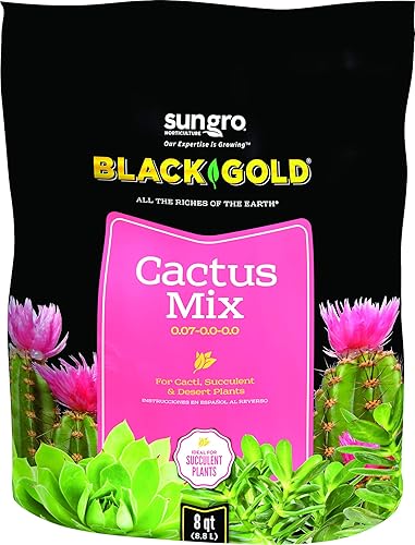 Sun Gro Horticulture 1410602.Q08P Mezcla de cactus de oro negro (8 cuartos de galón)