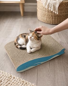 Cat Scratching Board 2PCS Cat Scratcher Extra Wide 42x30x6.5cm
