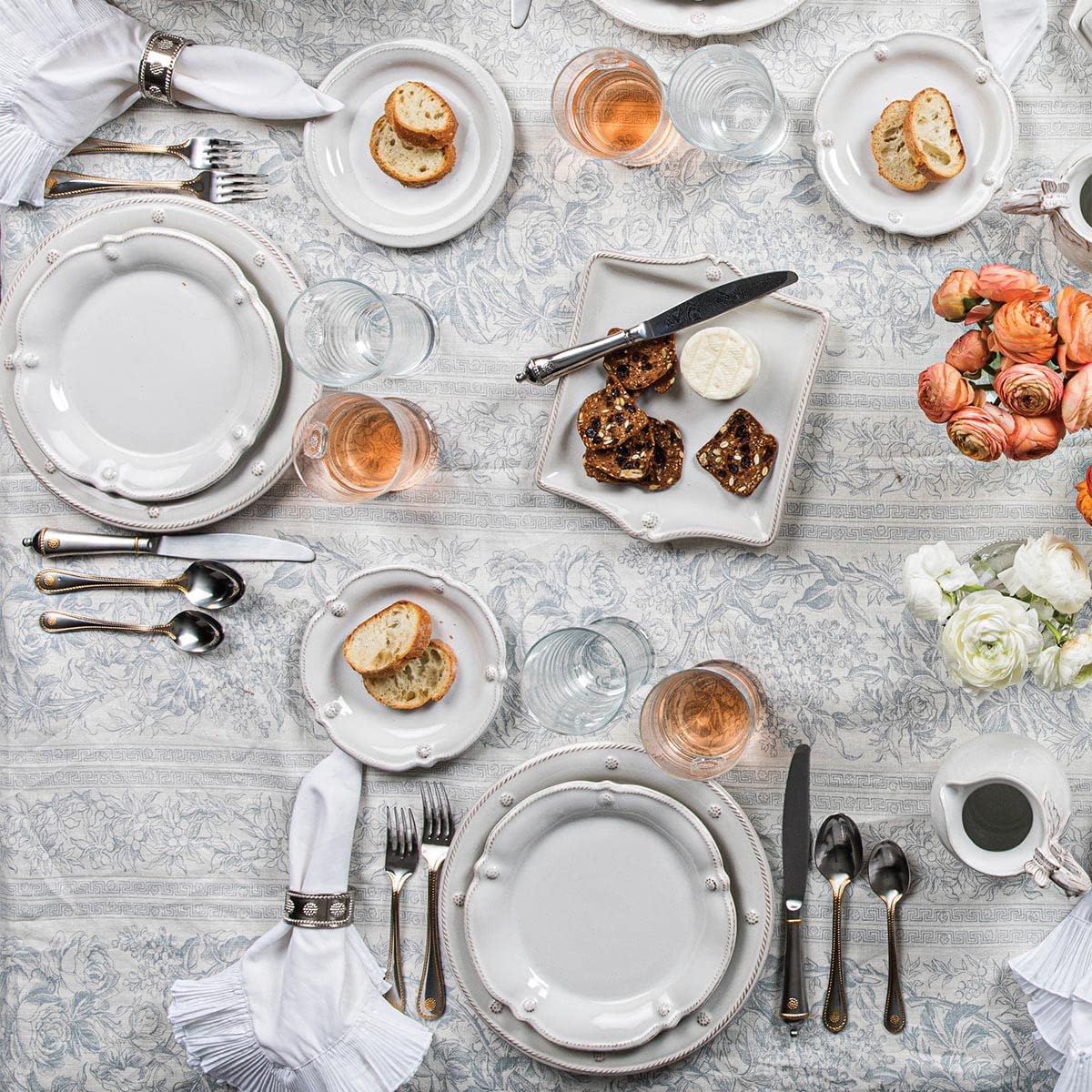 Juliska Berry & Thread Flared Side Plate - Whitewash