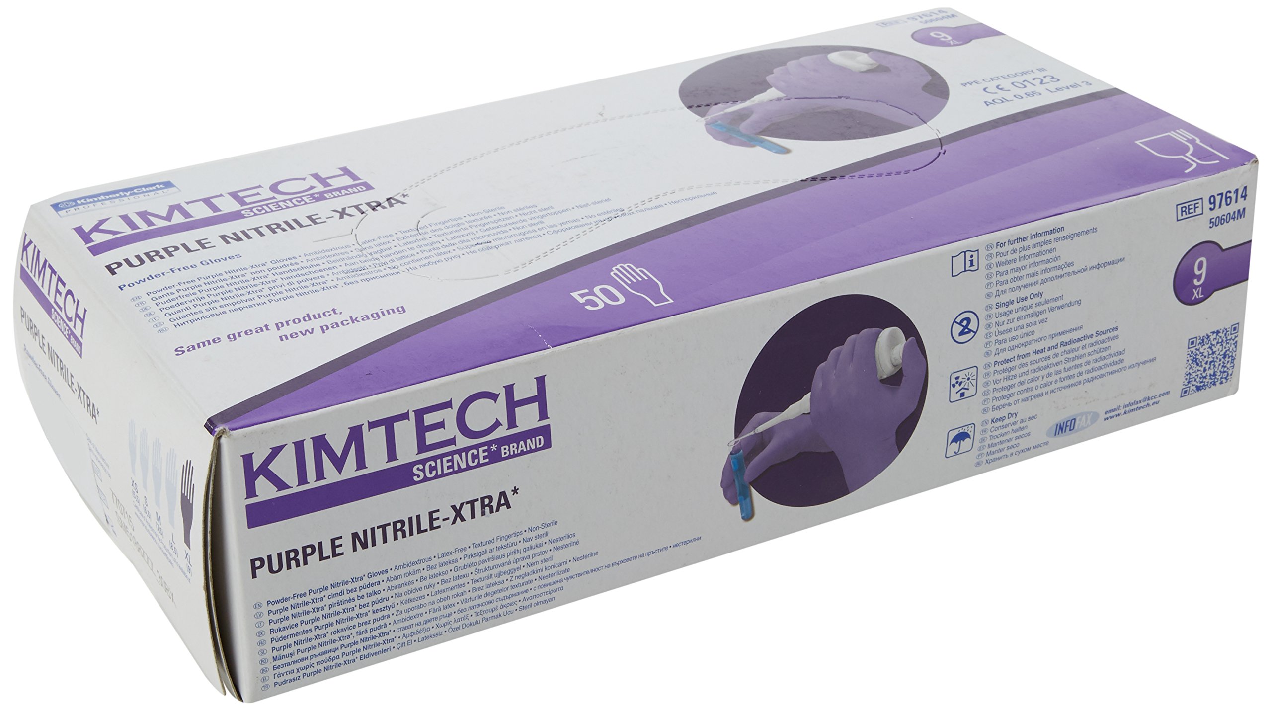 Nitril handschoenen lange manchet
