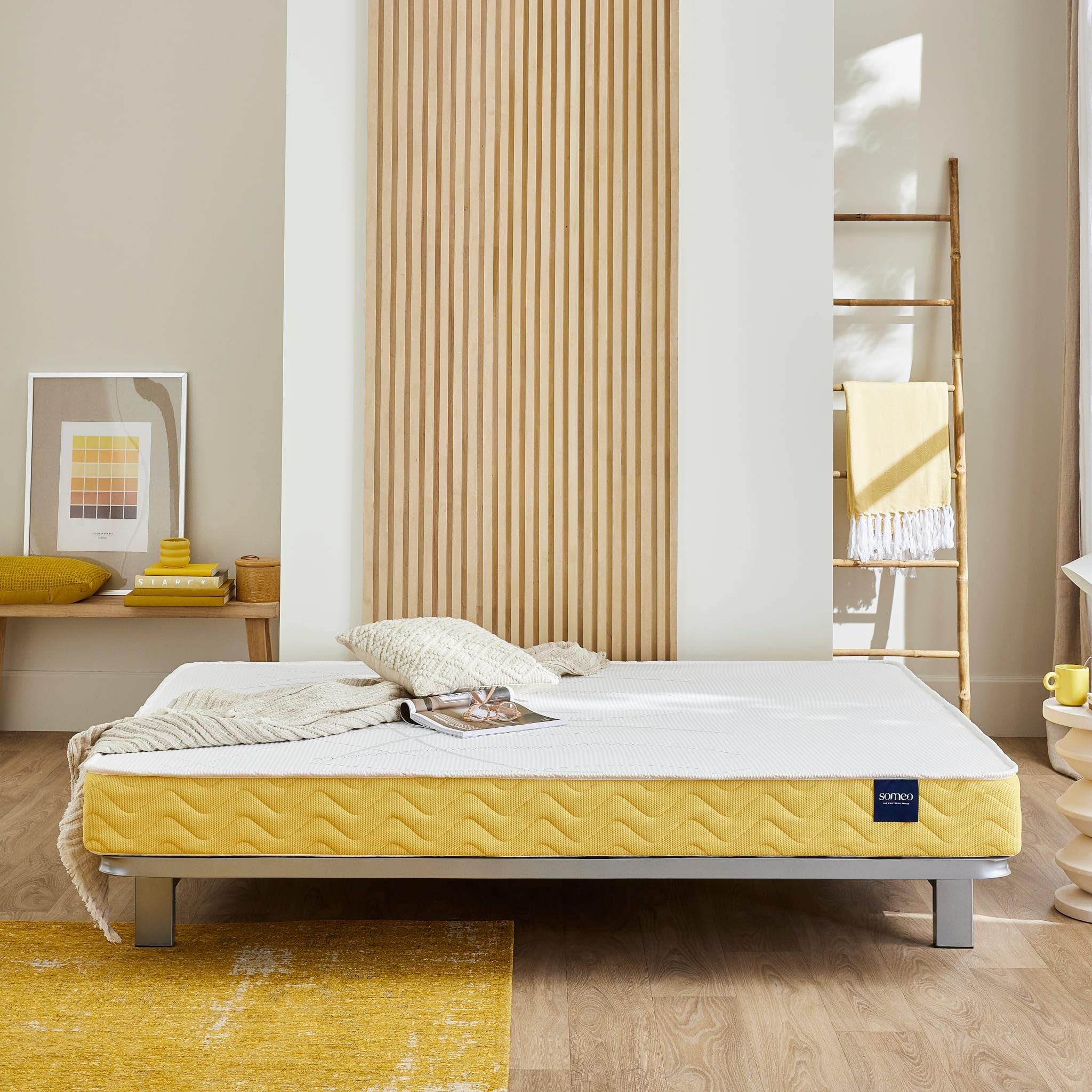 Someo Matelas clic-clac Mousse Aurore 400 70+70x190