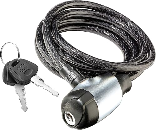 Schwinn - Cerradura antirrobo para bicicleta con varios niveles de seguridad, llave y combinación de bloqueo