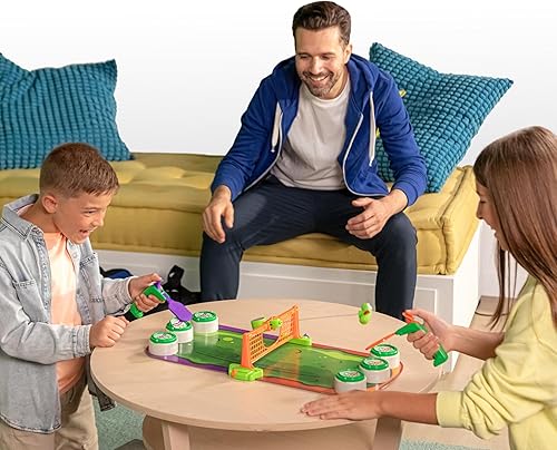 Miniatura 3 de Pickleball Blast - Juego Pickle Smackdown, a los jugadores les encantará golpear el pepinillo con sus paletas e intentar voltear las tapas de los