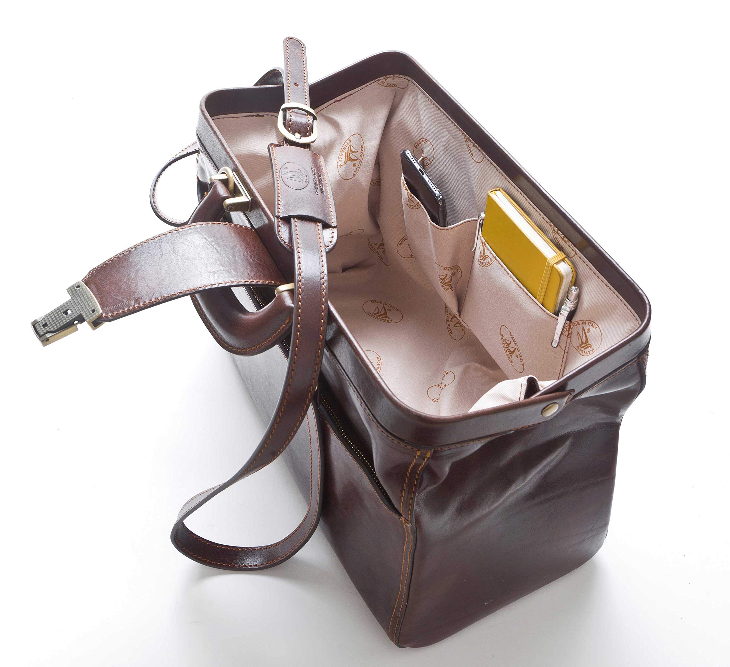 Leder Arzttaschen - D&D0205 Bicolor - Made in Italy