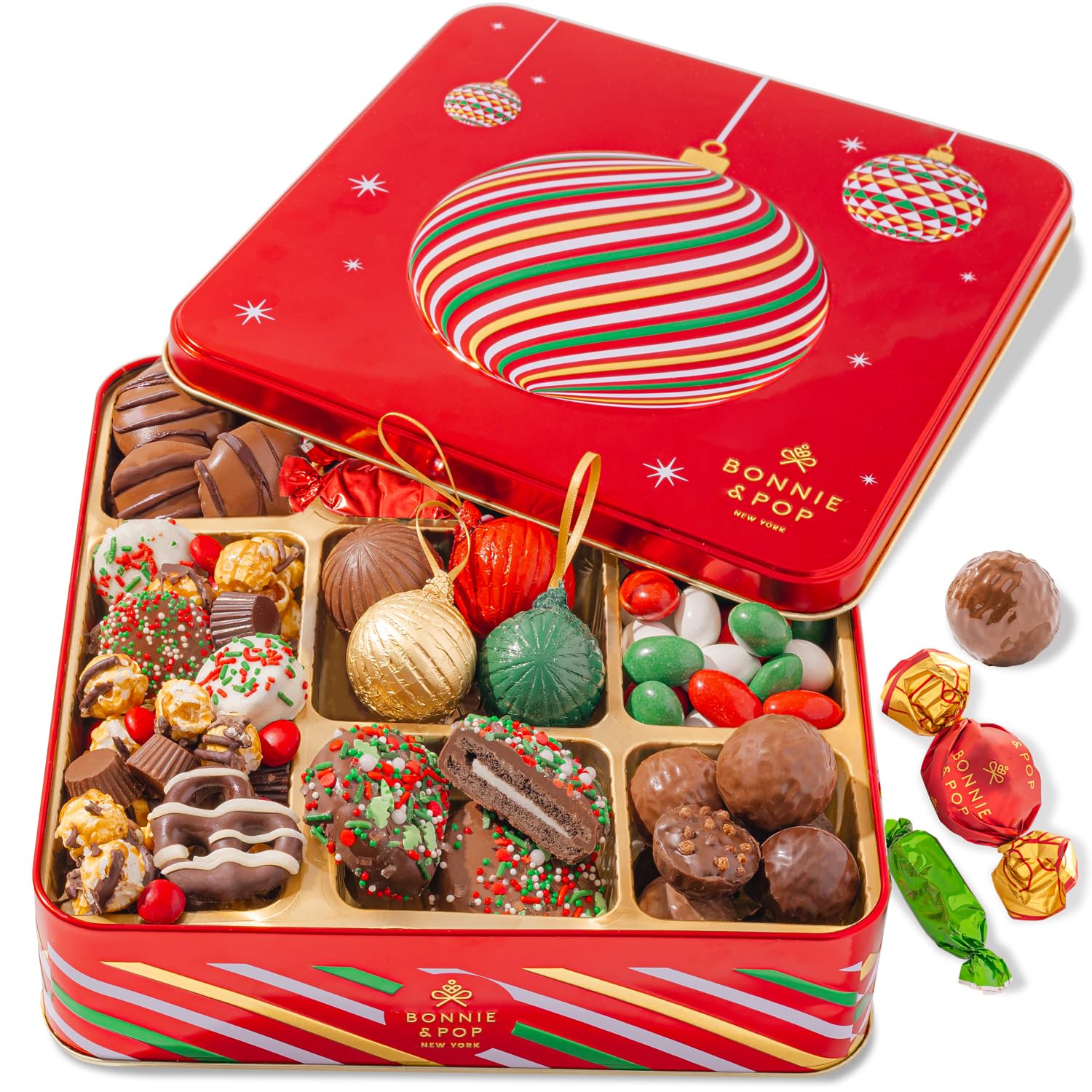 Locker.Ink | 21 Must-Have Christmas Gift Baskets for a Memorable 2025 Holiday Season Christmas Chocolate Ornament Box