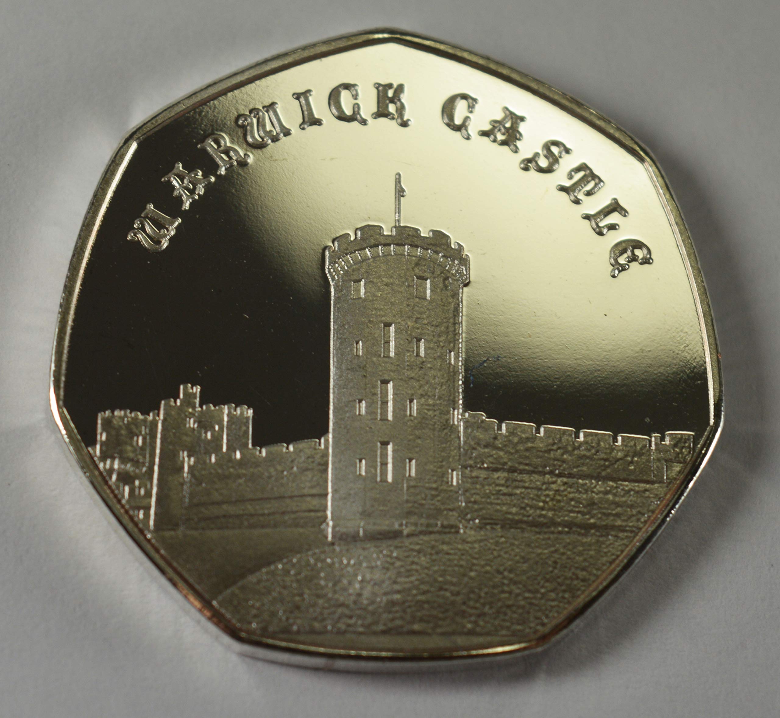 The Commemorative Coin Company Silver Warwick Castle Commemorative Coin Albums/50P Coin Hunt Collectors 2019 Castle Series