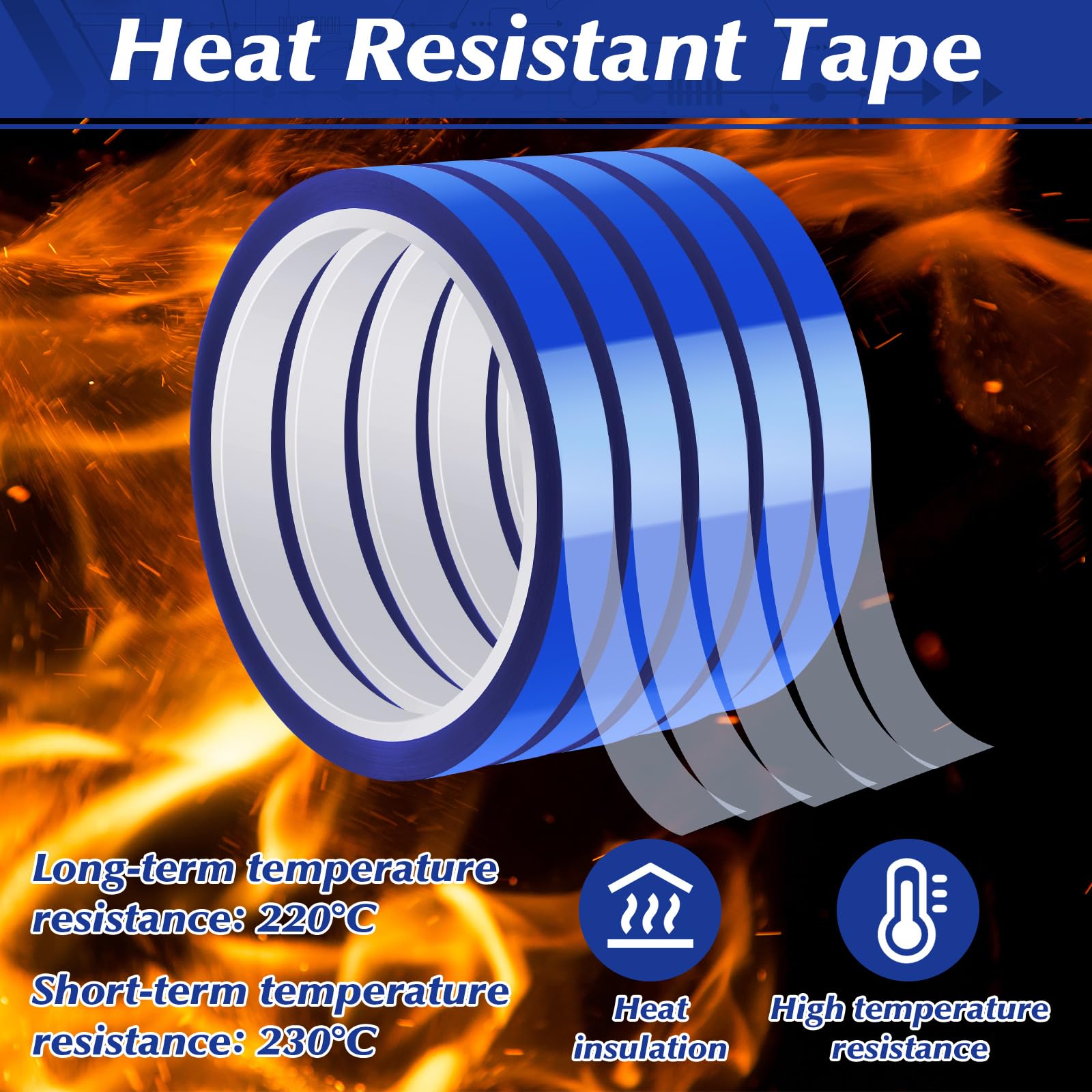 Fyguard 5 Rolls Heat Tape Sublimation - Image 4