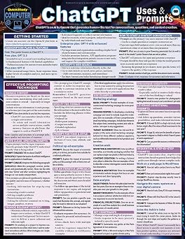 ChatGPT Uses & Prompts: a QuickStudy Laminated Reference Guide