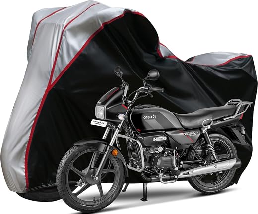 AUTOTEN-Bike Body Cover Full Body Cover with Water Resistance, Dust Proof, UV Rays Protective, Triple Stitching &amp; Lightwei...