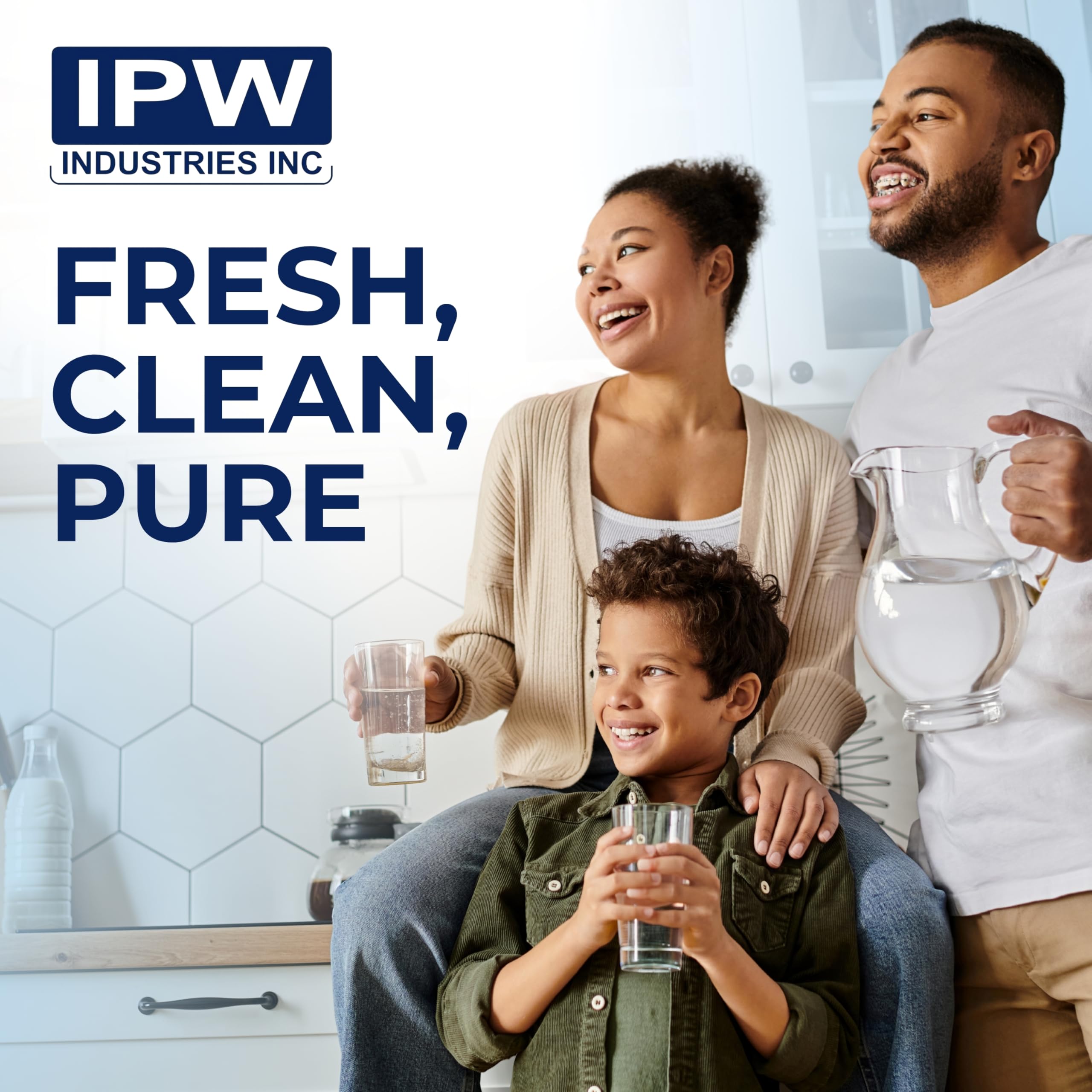 IPW Industries Inc - Kompatibel mit amerikanischen Klempner WCC 155155-51, W50PEHD, WVC34 Wasserfiltern, 2 Stück