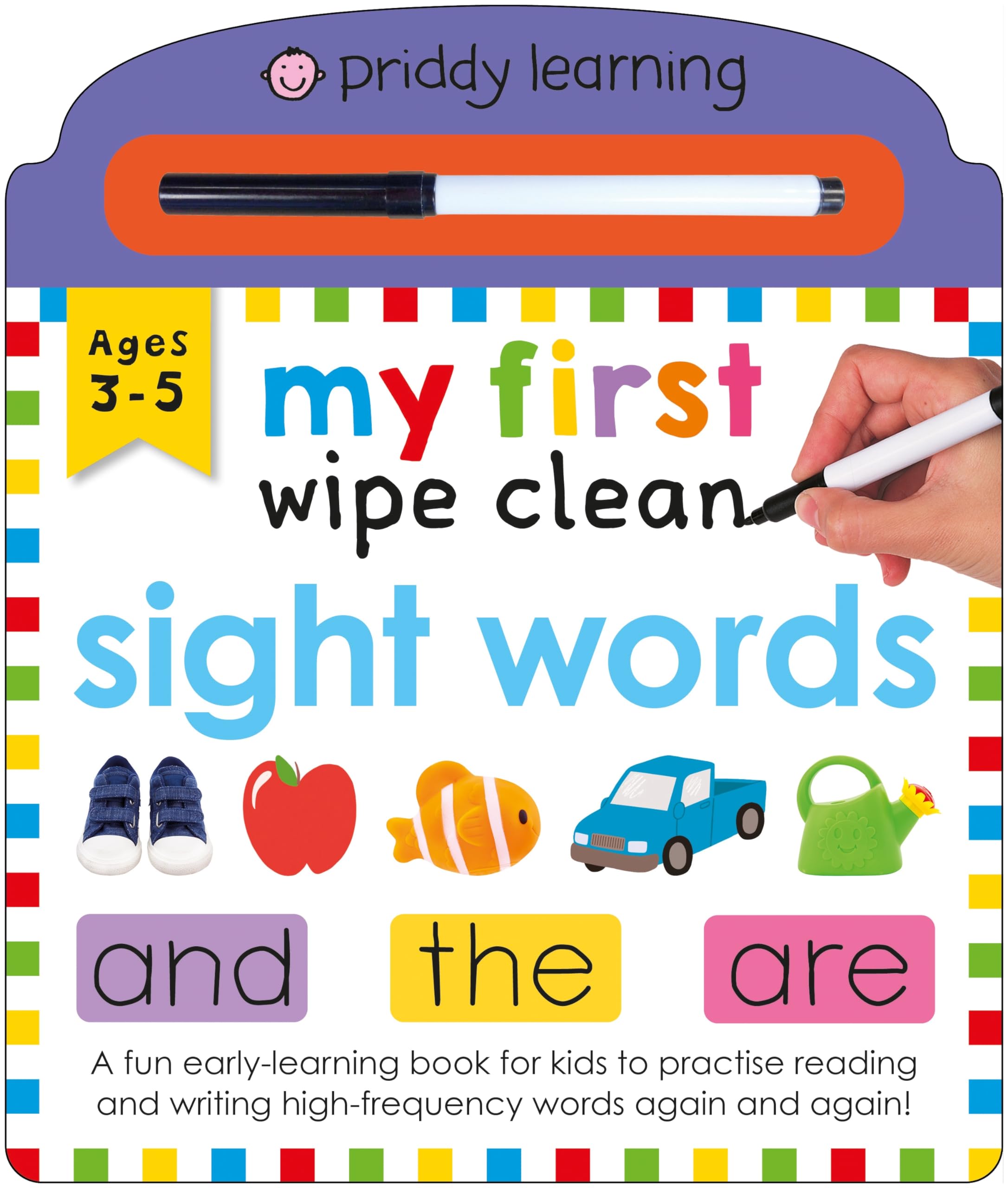 Roger Priddy My First Wipe Clean Sight Words Board Book