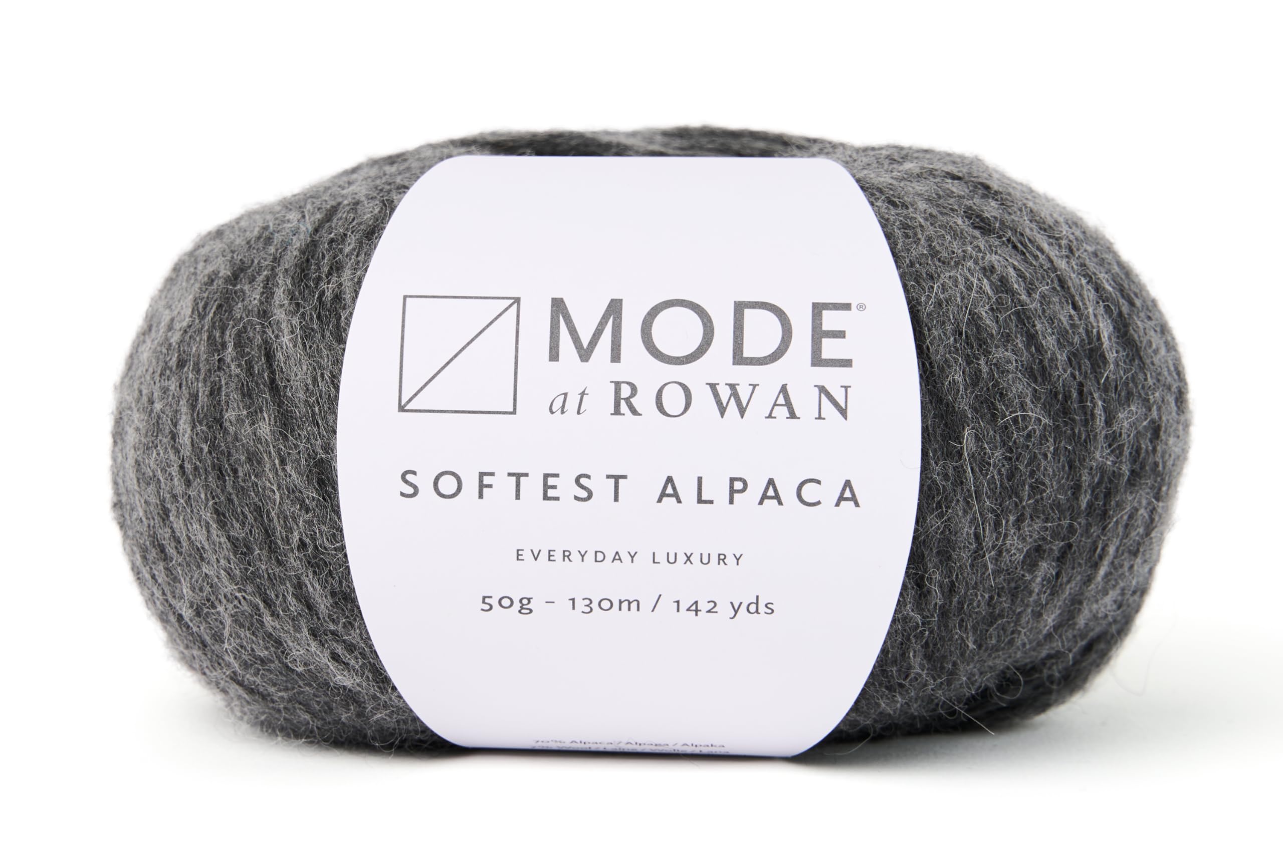 Mode at Rowan, Softest Alpaca, Ash, 50g