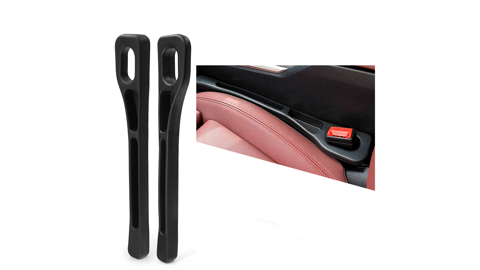 Riempitivo Per Sedili Auto 2 Pezzi - Antiperdita Per Spazi Tra Sedile E Console, Universale - Foto 6