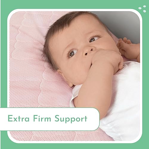 Miniatura 4 de Evolur Wondernap - Colchón 2 en 1 para cuna de tamaño completo, certificado JPMA y Greenguard Gold, hecho de materiales reciclados sostenibles,