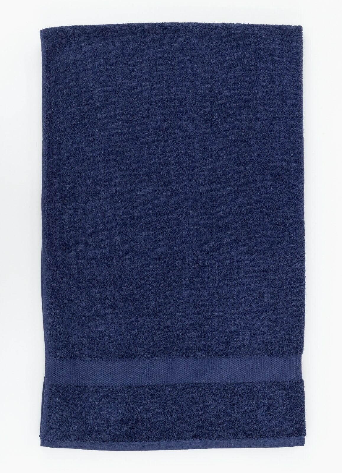 Sue Rossi 100% Egyptian Cotton Towels Premium 600 GSM Thick, Plush & Soft Highly Absorbent, Quick Dry Home Or Hotel Bathroom Towel Lint Free (Navy Blue, Hand Towel)