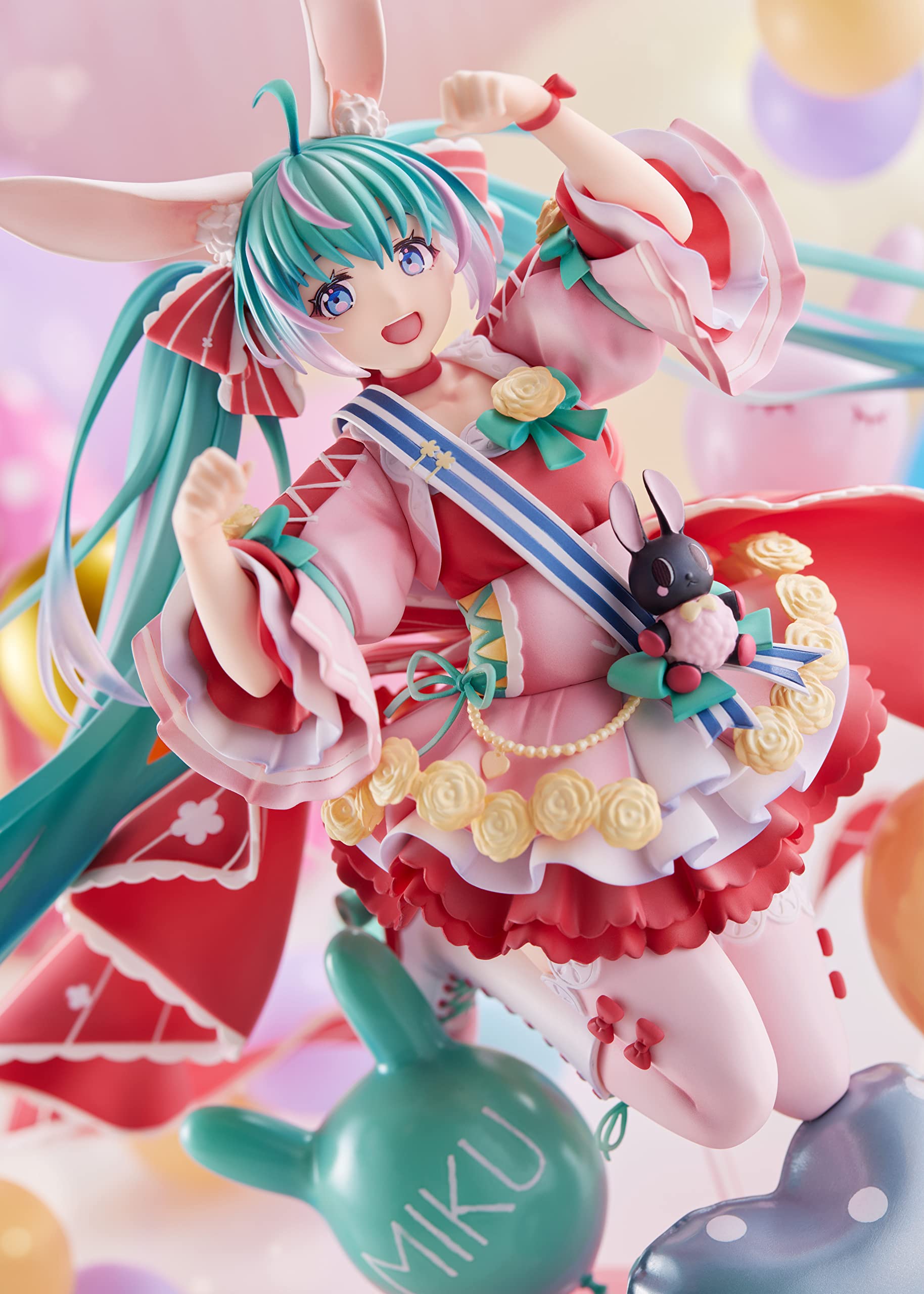Amazon.co.jp: 初音ミク バースデー 2021 プリティラビット 1/7 PVC 