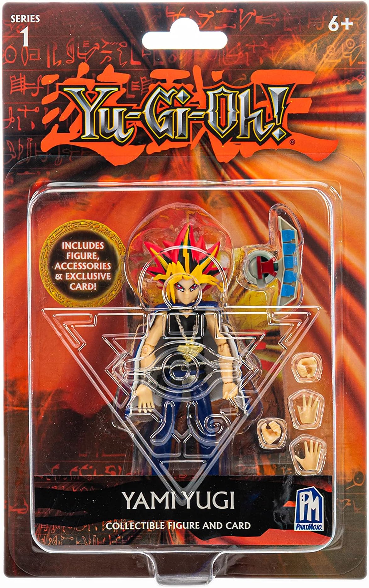 Rocco GiocattoliStart the challenge of becoming the strongest. Choose Yami Yugi in these fantastic action figures from Yu-Gi-Oh, multicoloured, AF5701