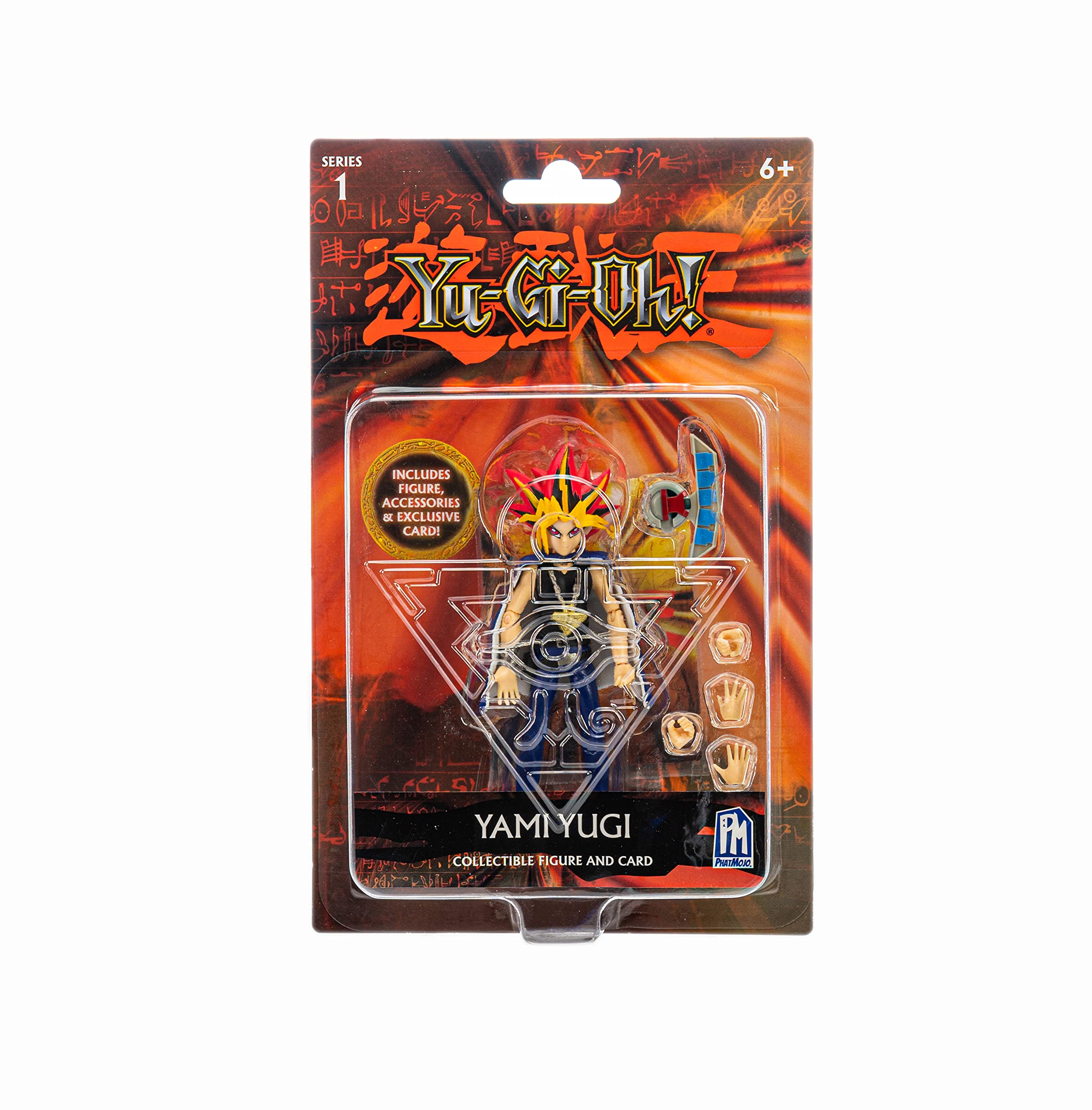 Rocco GiocattoliStart the challenge of becoming the strongest. Choose Yami Yugi in these fantastic action figures from Yu-Gi-Oh, multicoloured, AF5701