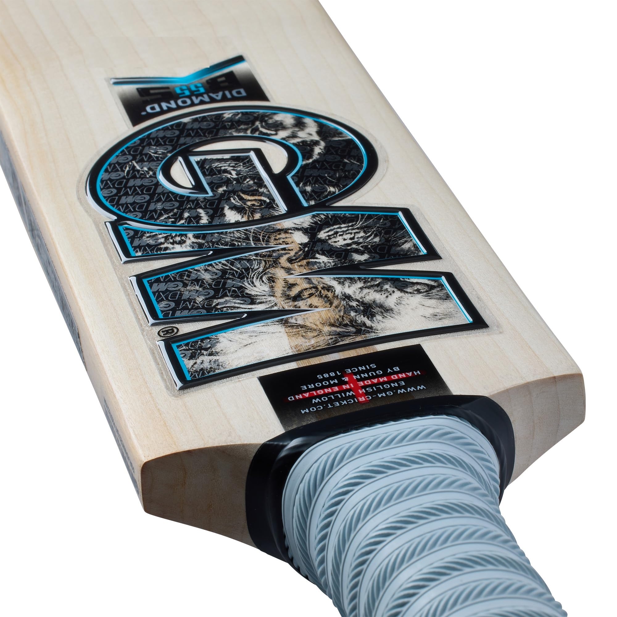 gm Chrome Signature/707 mazza da cricket in salice inglese (free extra GM bat grip, GM bat tape) 2017 Edition