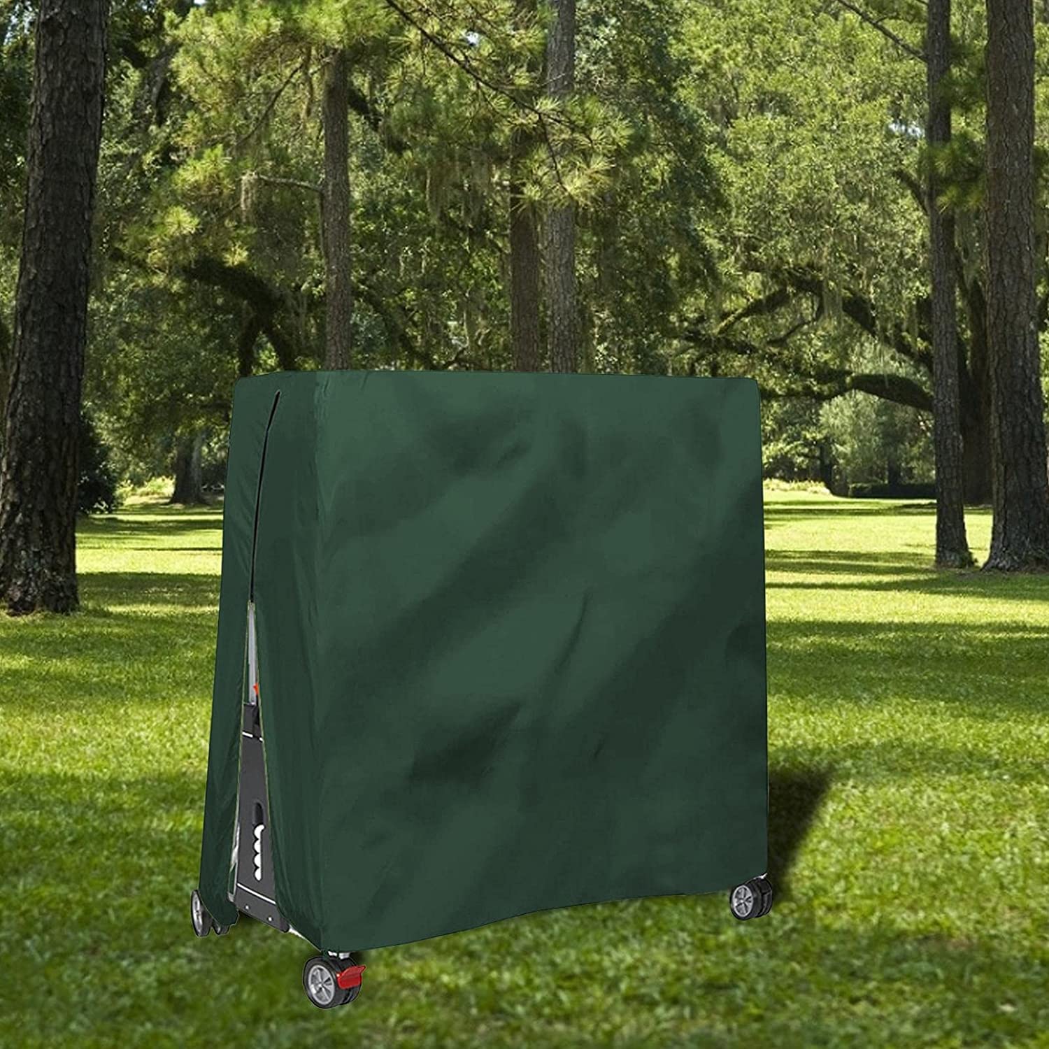 Custodia Per Tavolo Da Ping Pong - Impermeabile, Antivento E Anti-UV, Tessuto Oxford 420D, 165x70x185cm - Foto 5