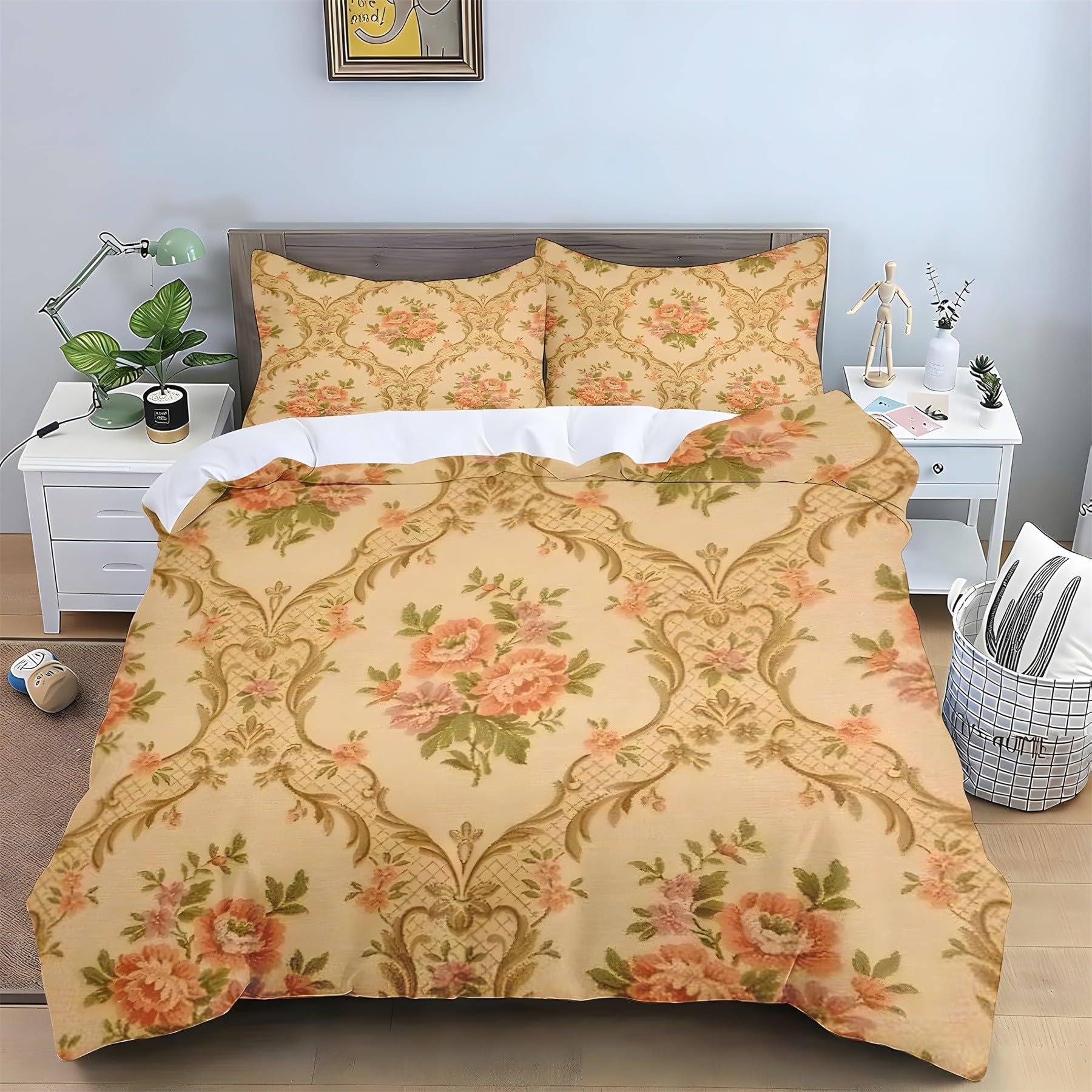Housse couette rose sauvage anti-plis et douce pour en finir avec le linge de lit rêche