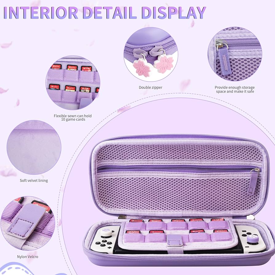 Nintendo Switch 本体 HAC-001 紫 ケース付き Nintendo Switch 本体 HAC-001 紫 ケース付き Nintendo Switch