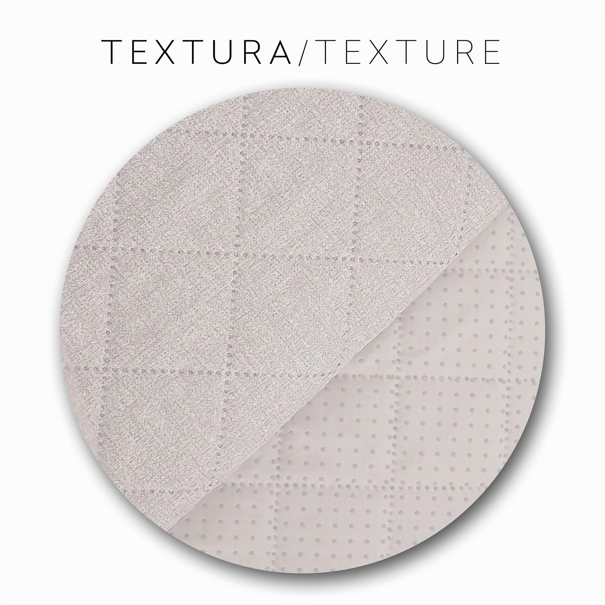 EYSA Bianco Funda de sofá Antideslizante Chaise Longue Relax Izquierda C/01, Vista Frontal