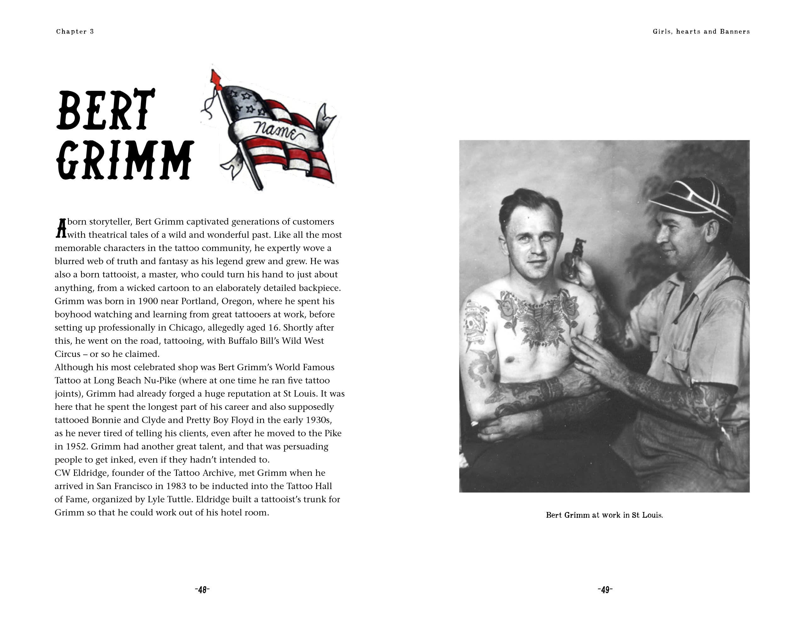 Vintage Tattoos: A Sourcebook for Old-School Designs and Tattoo Artists
