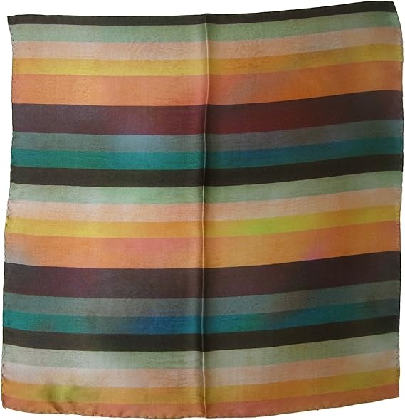 Amazon Co Jp ポールスミス ハンカチ ラージ シルク ポケットチーフ アーティストストライプ Pa 1224 並行輸入品 シューズ バッグ