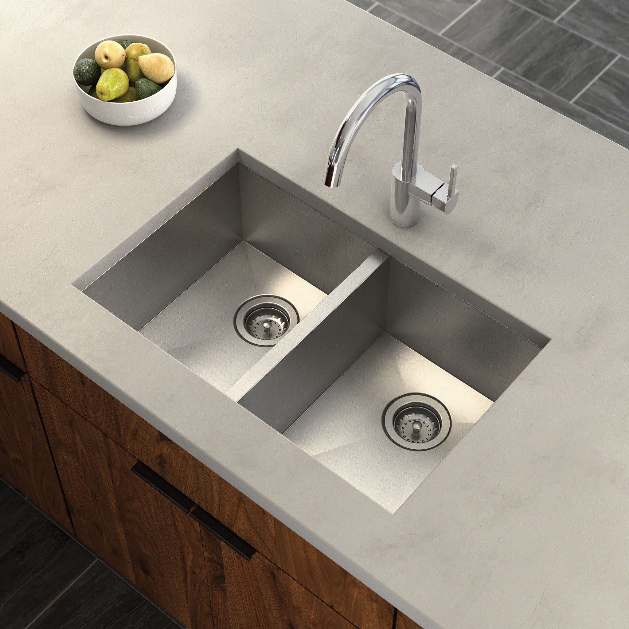 Moen Prep 18-Gauge Stainless Steel Undermount 29 