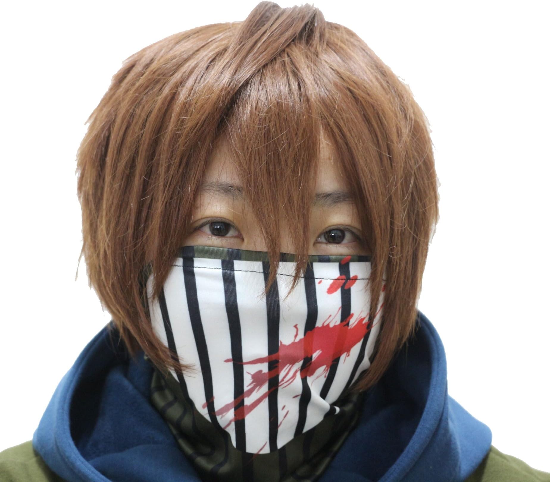 Cosplay Creepy Unisex Horrible Elastic Face Mask Headgear