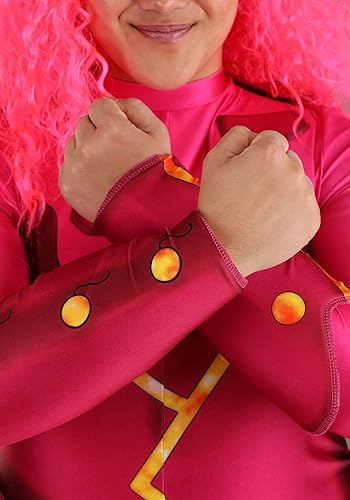 Miniatura 6 de Lava Girl Halloween Costume For Women Officially Licensed Outfit With Jumpsuit, Gauntlets, And Shoe Covers