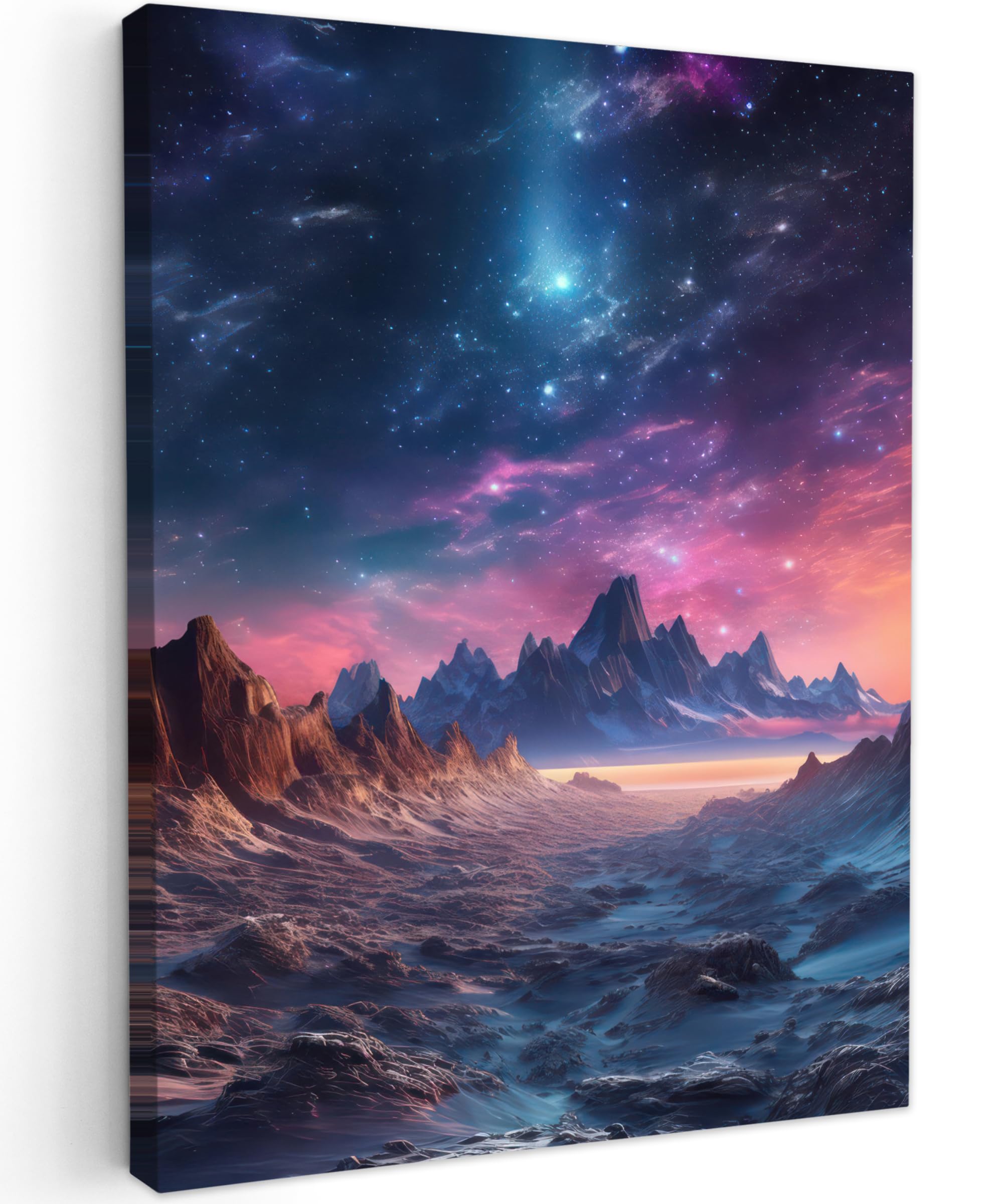 MuchoWow© Canvas Wall Art Work Room Decor Painting Wallfillers Picture