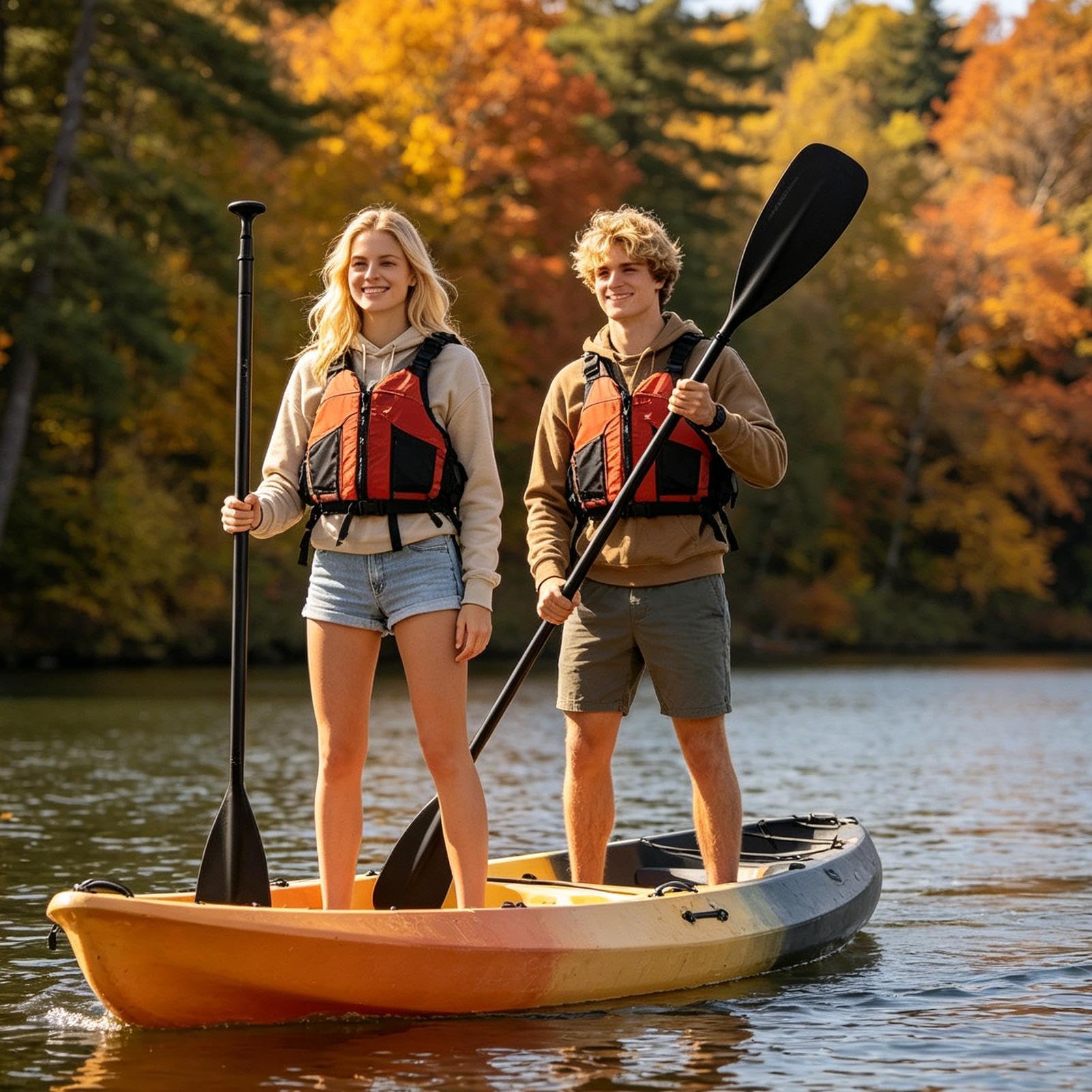 Generisch Kajakpaddel Aluminiumlegierung Leichtbau Verstellbar