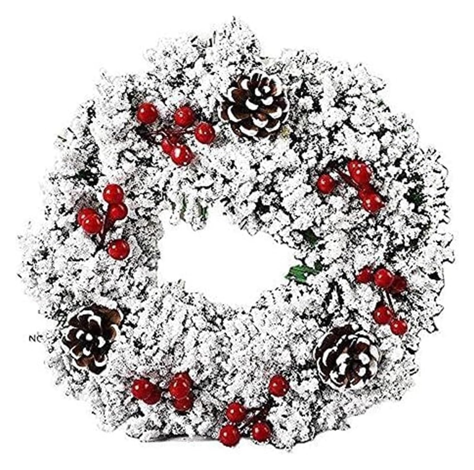 ghirlanda natalizia, Decorazioni ghirlanda artificiale Corona ornamento di NataleDecorativo