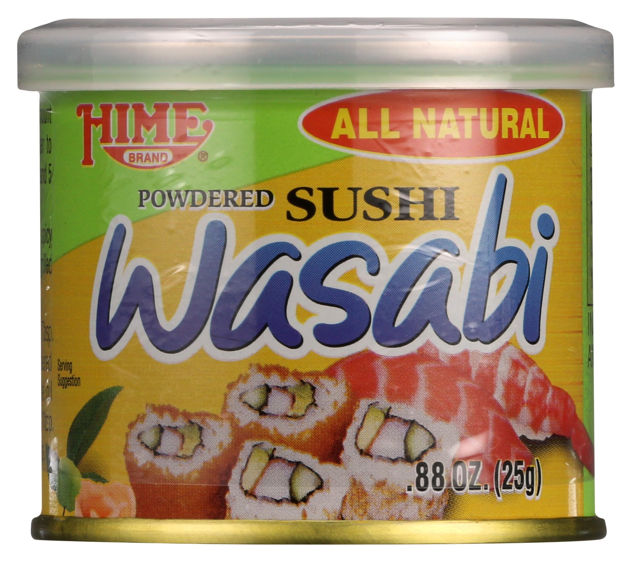 Hime Sushi Wasabi Powder All Nat, 0.88 oz