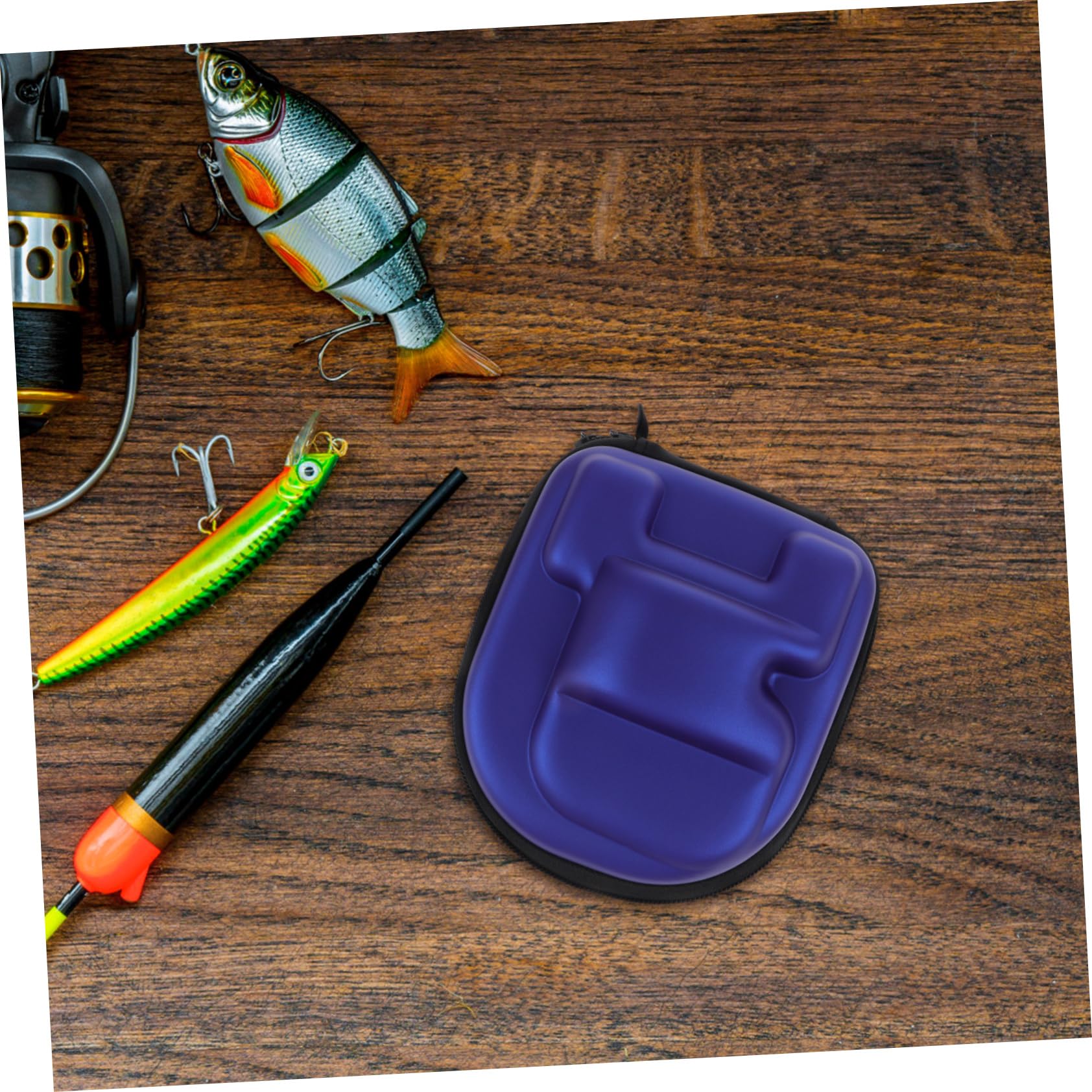 UPKOCH de Rangement pour Moulinet de Étui Protecteur pour Moulinet à Baitcasting Pochette Étanche et Pratique Bleu Main Gauche