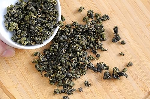 Miniatura 9 de Xin Qing Dragón Negro Oolong Té Dragón Oolong Té de hojas sueltas Taiwán Té Oolong de alta montaña Oolong Té de hoja suelta
