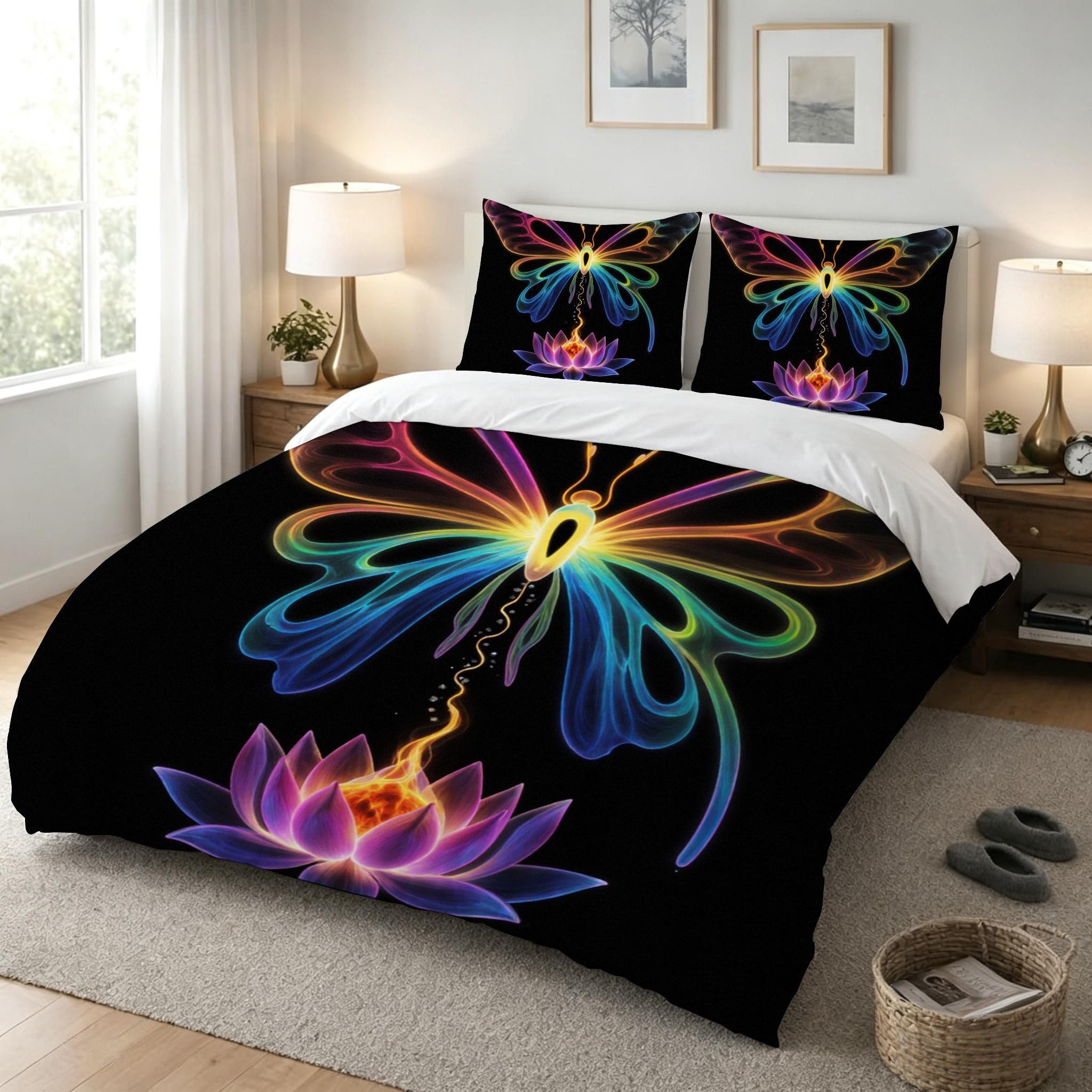 Funda Nórdica Cama 180, 240x260 cm Loto Morado, AQ2022