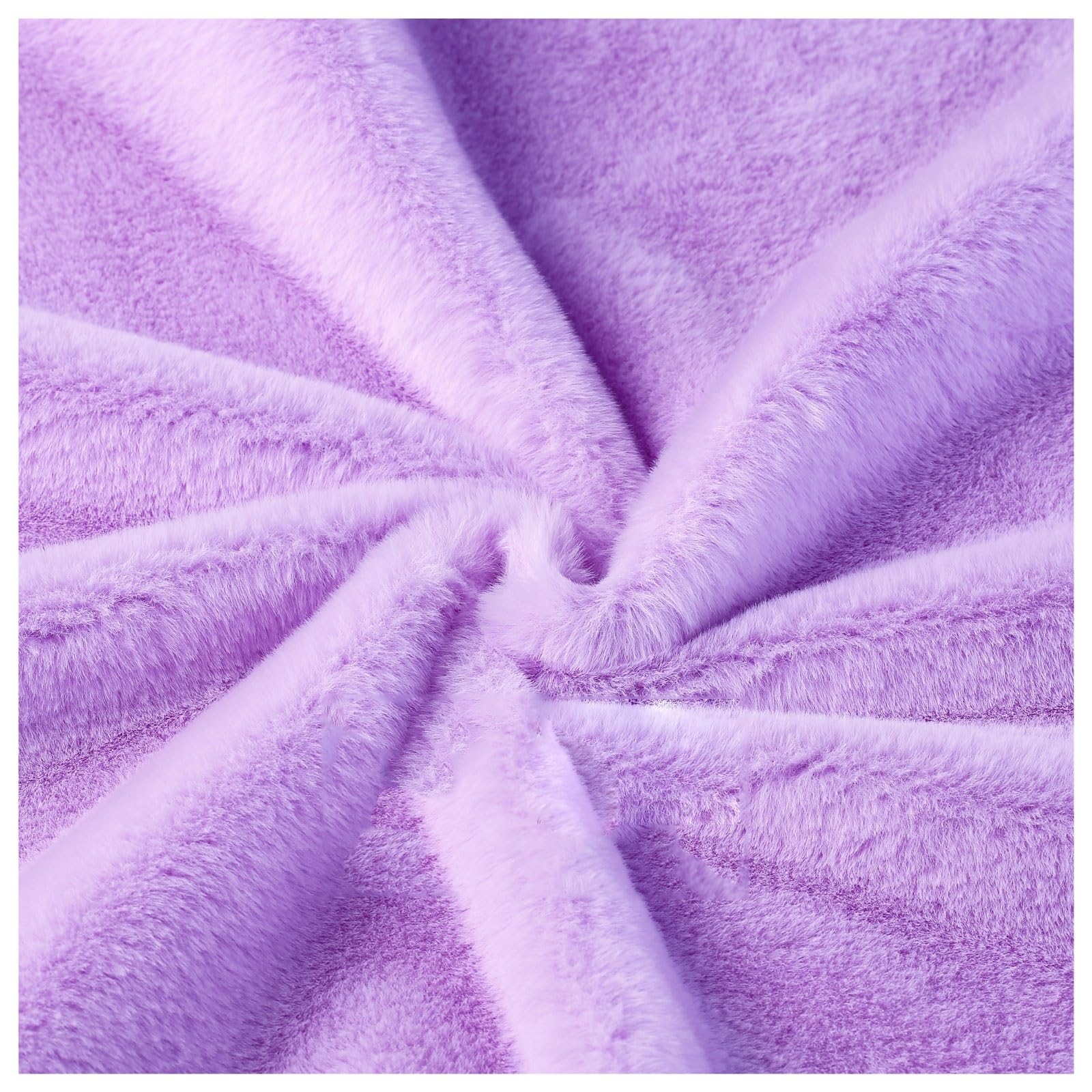tejido de piel sintética polar, Tela de piel sintética de 1,2 cm de largo, materiales de piel sintética.(Purple,50x160cm)