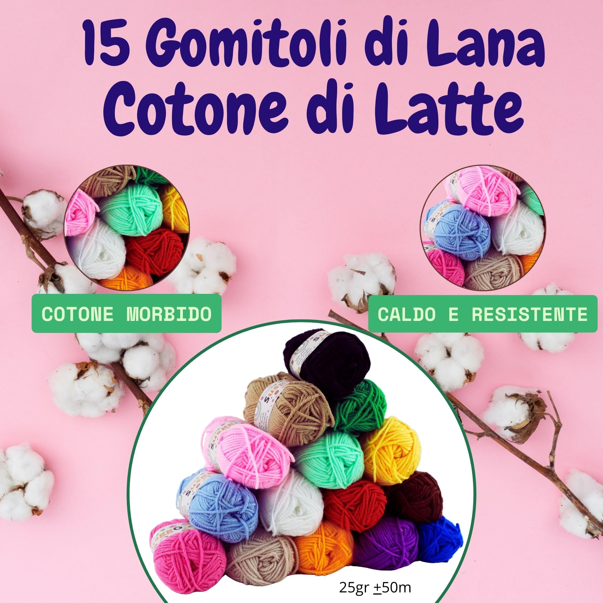 Kit Uncinetto Completo 95 Pezzi - Ideale Per Principianti E Amigurumi - Foto 4