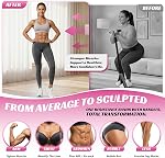 HOXWC Bande de résistance à la pédale multifonctions améliorée avec poignée, 50LBS Bandes de résistance épaissies pour Core/ABS, Bras, Voleur, Abdomen, Entraînement des jambes, Équipement d'exercice portable pour femmes