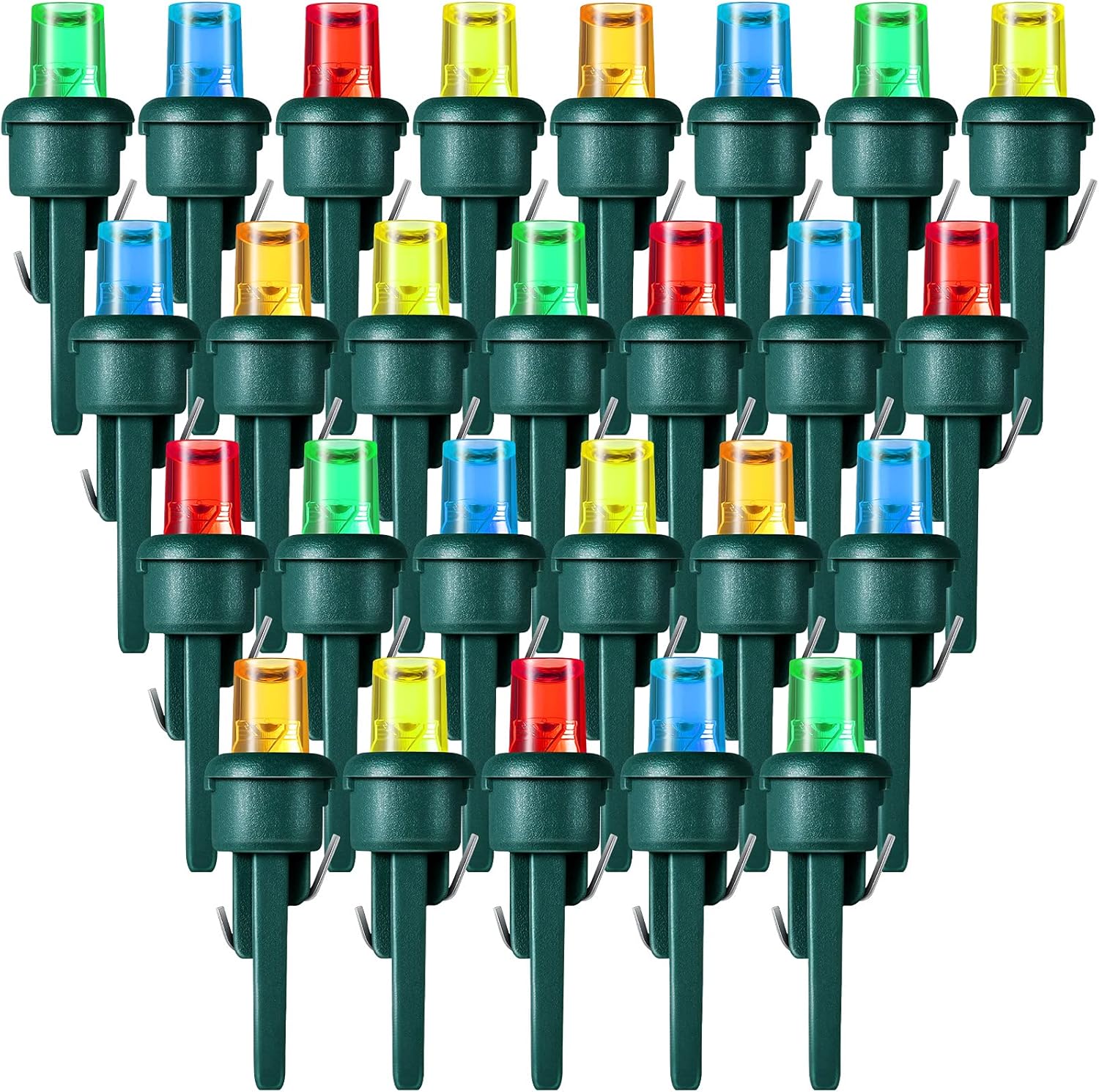 LED 5mm Christmas String Lights Replacement Bulbs LED Wide